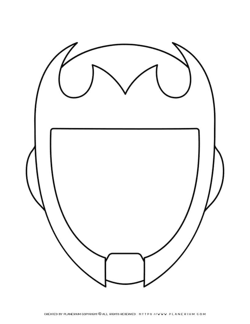 Superhero Helmet | Planerium