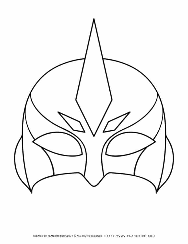 Superhero Mask | Planerium