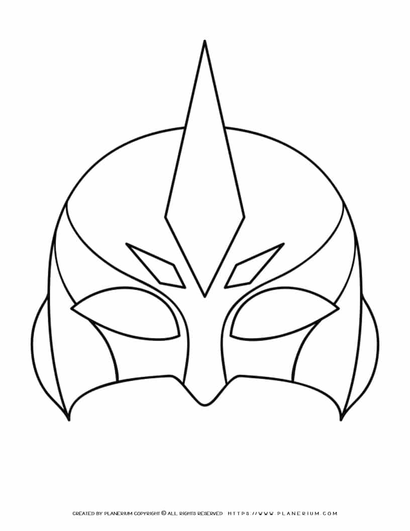 Superhero Mask | Planerium