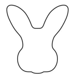 Bunny Outline - Bunny Head | Planerium