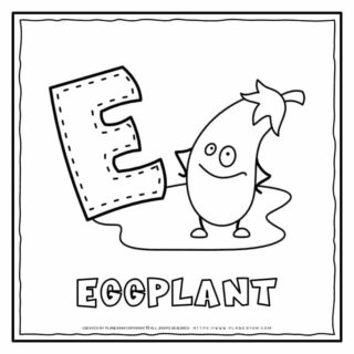 English Alphabet - Letter E | Planerium