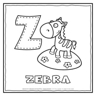 English Alphabet - Letter Z | Planerium