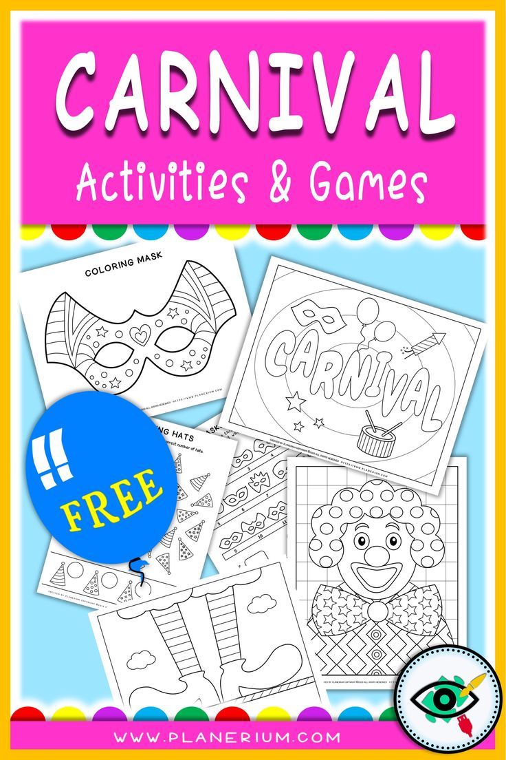 Best Printables For Carnival 2025 | Planerium