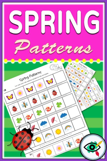 Spring Kids Patterns Worksheets Pin by Planerium