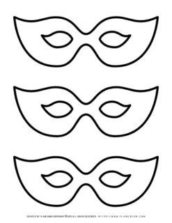 Mask Template Printable | Planerium