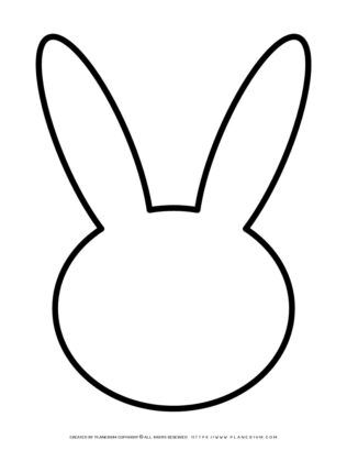 Face Outline | Coloring Page | Planerium