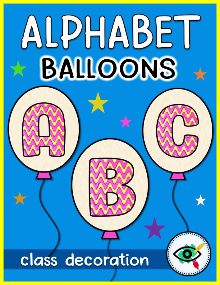 Teach the English Alphabet with Planerium's Fun Printables for Kids