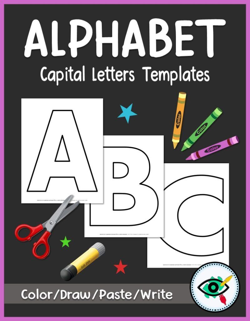 Teach the English Alphabet with Planerium's Fun Printables for Kids ...