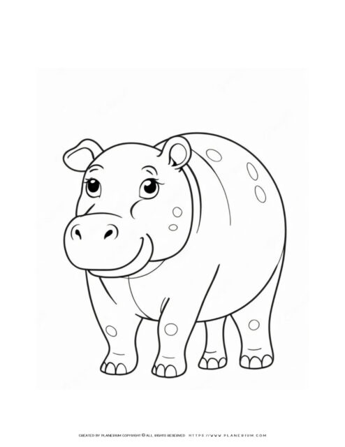 Big-Cute-Hippo-Outline-Coloring-Page-for-Kids