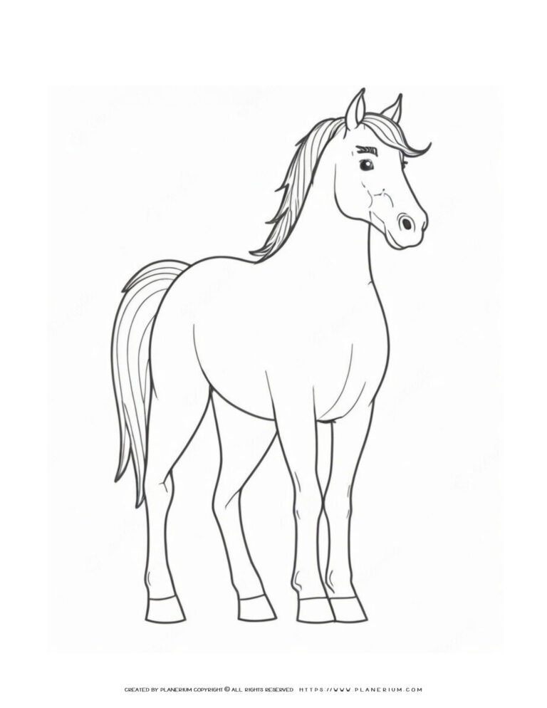 House Outline - FREE Printable Template | Planerium