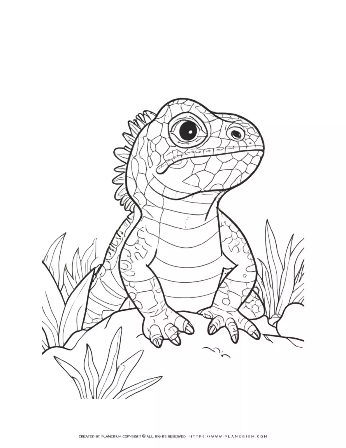 Lizard On Rocks Colouring In Sneaky Lizard Coloring Printable: An Engaging, Educational Adventure!