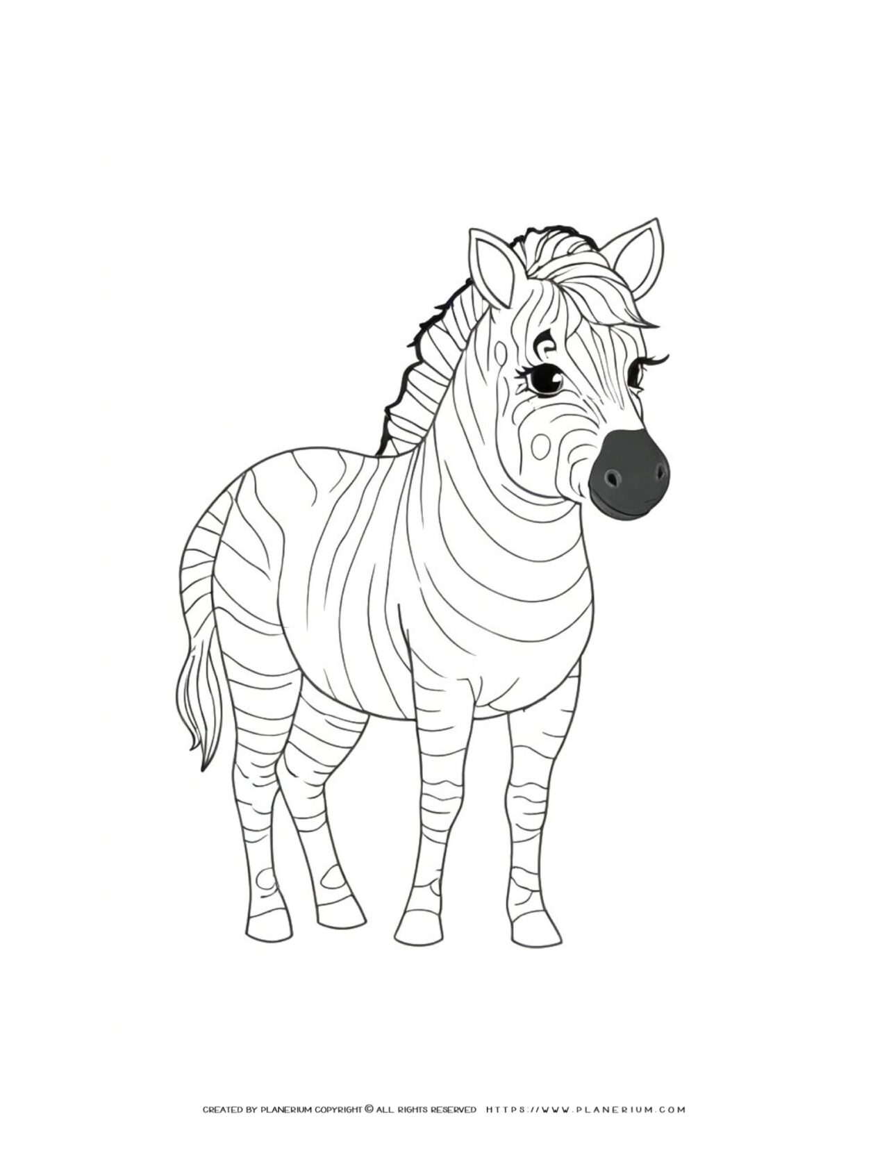 Zebra-Drawing-Coloring-Page-for-Kids