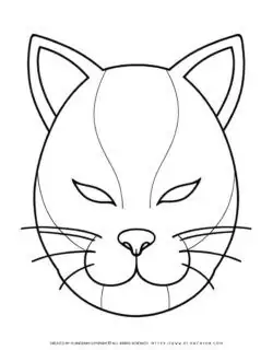 cat-outline-simple-face-mask-coloring-page