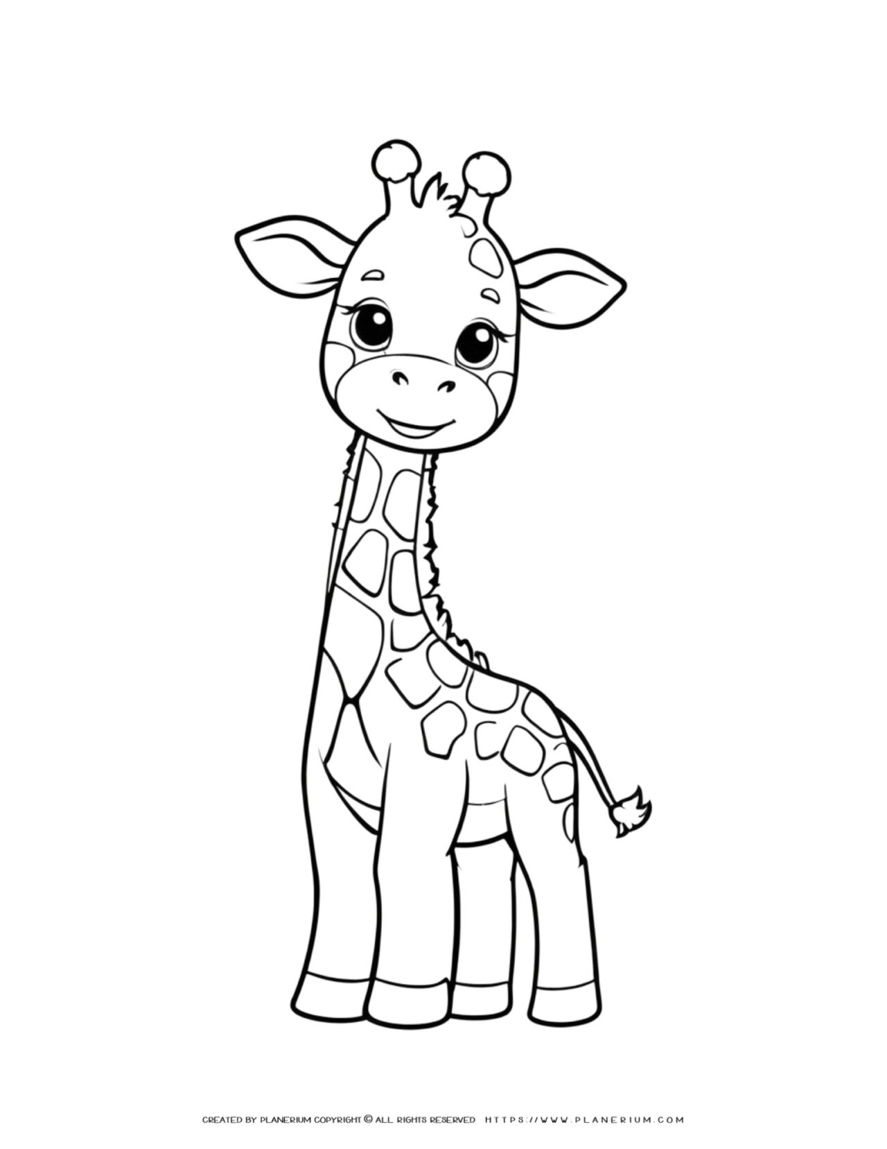 cute-giraffe-outline-coloring-page-for-kids