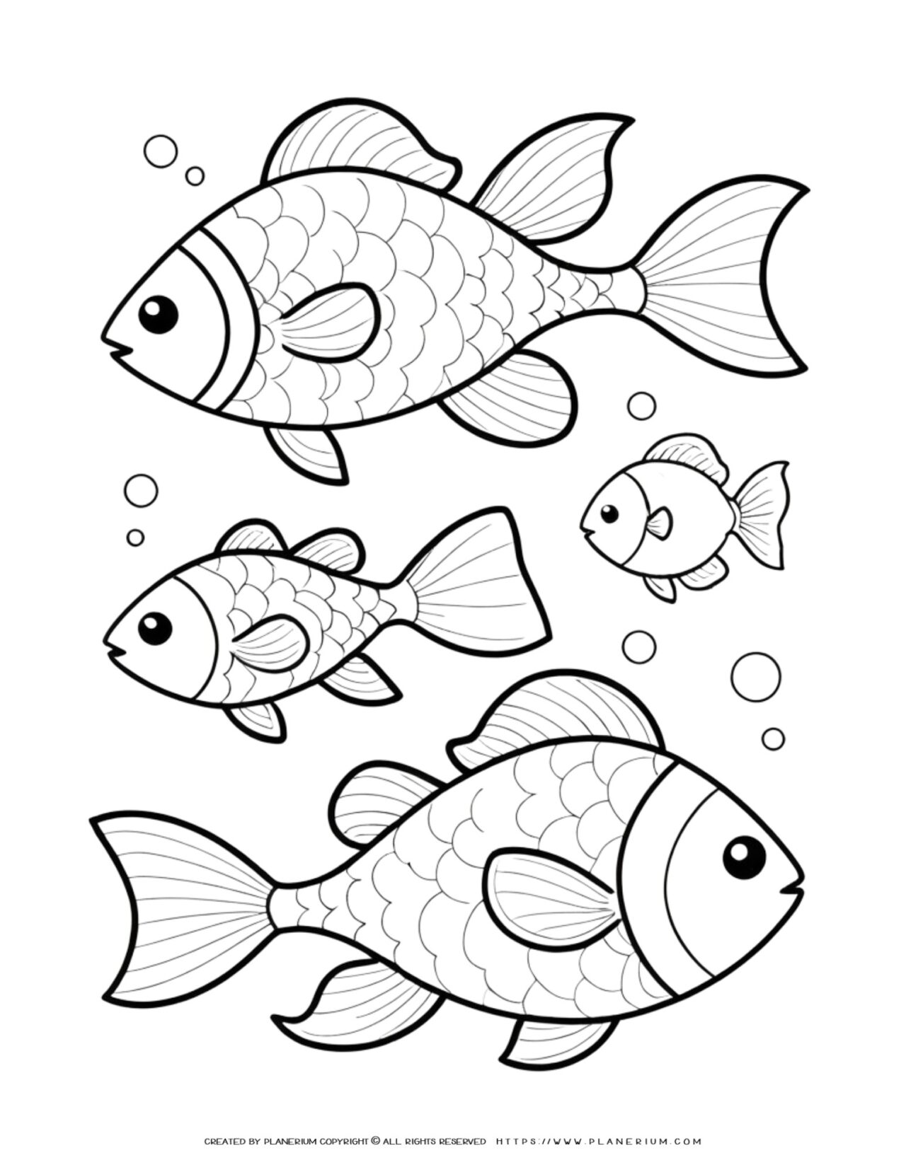 Fish-coloring-page-with-bubbles