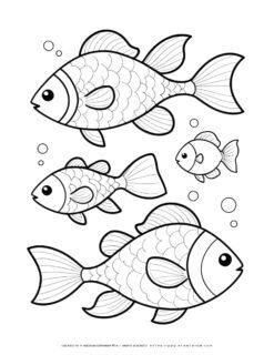 Fish-coloring-page-with-bubbles