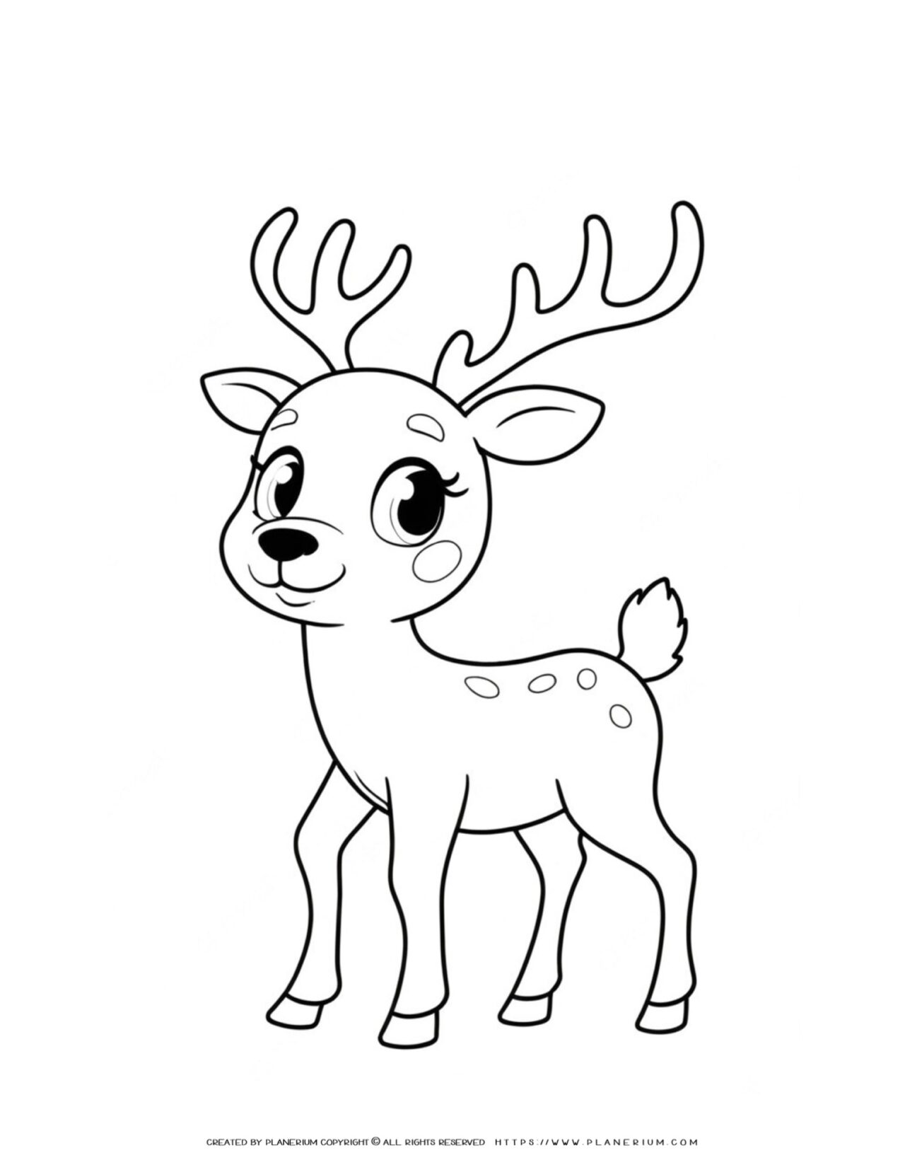 happy-reindeer-outline-simple-coloring-page-for-kids