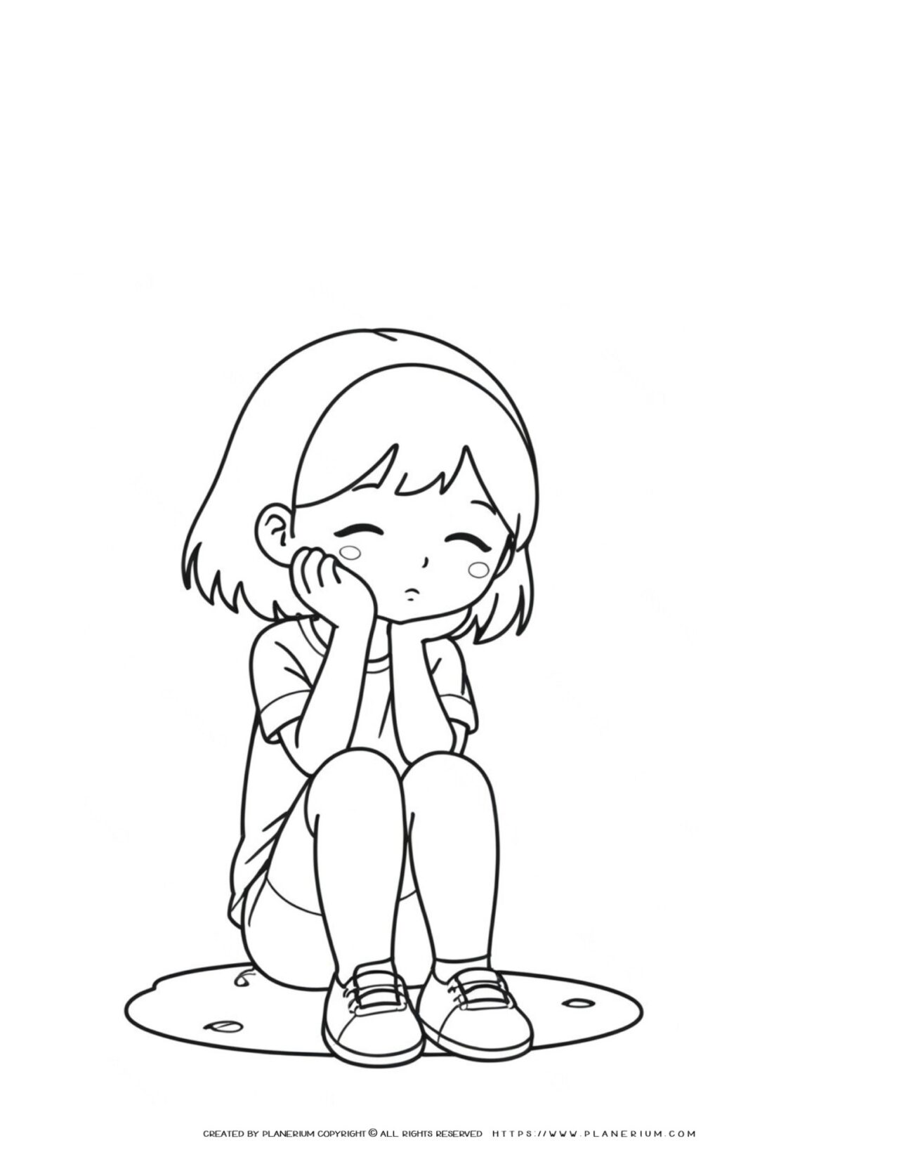 sad-girl-sitting-coloring-page