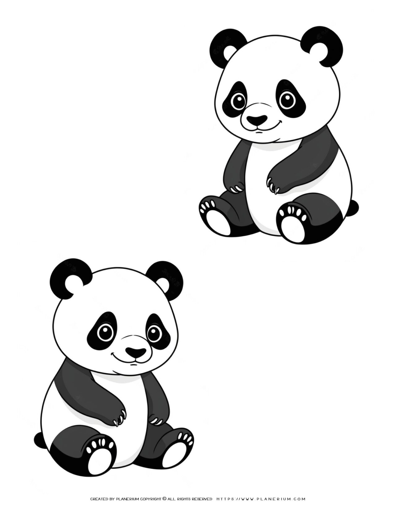 two-cute-panda-clipart
