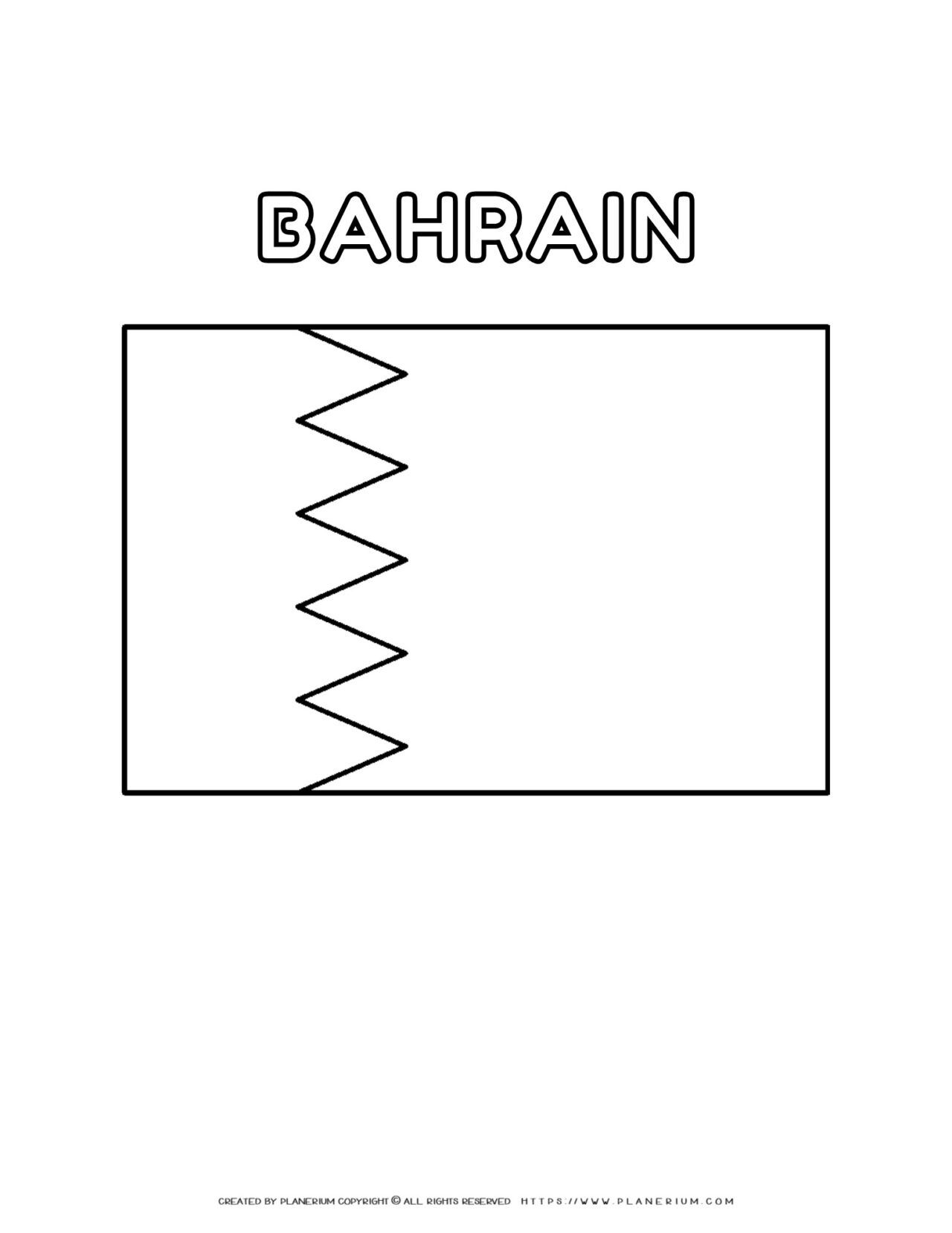 American Flag Coloring Page | Planerium
