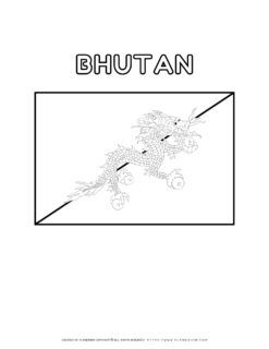 Bhutan flag coloring page for kids to learn about national
symbols and colors. Perfect for educational activities and cultural studies.