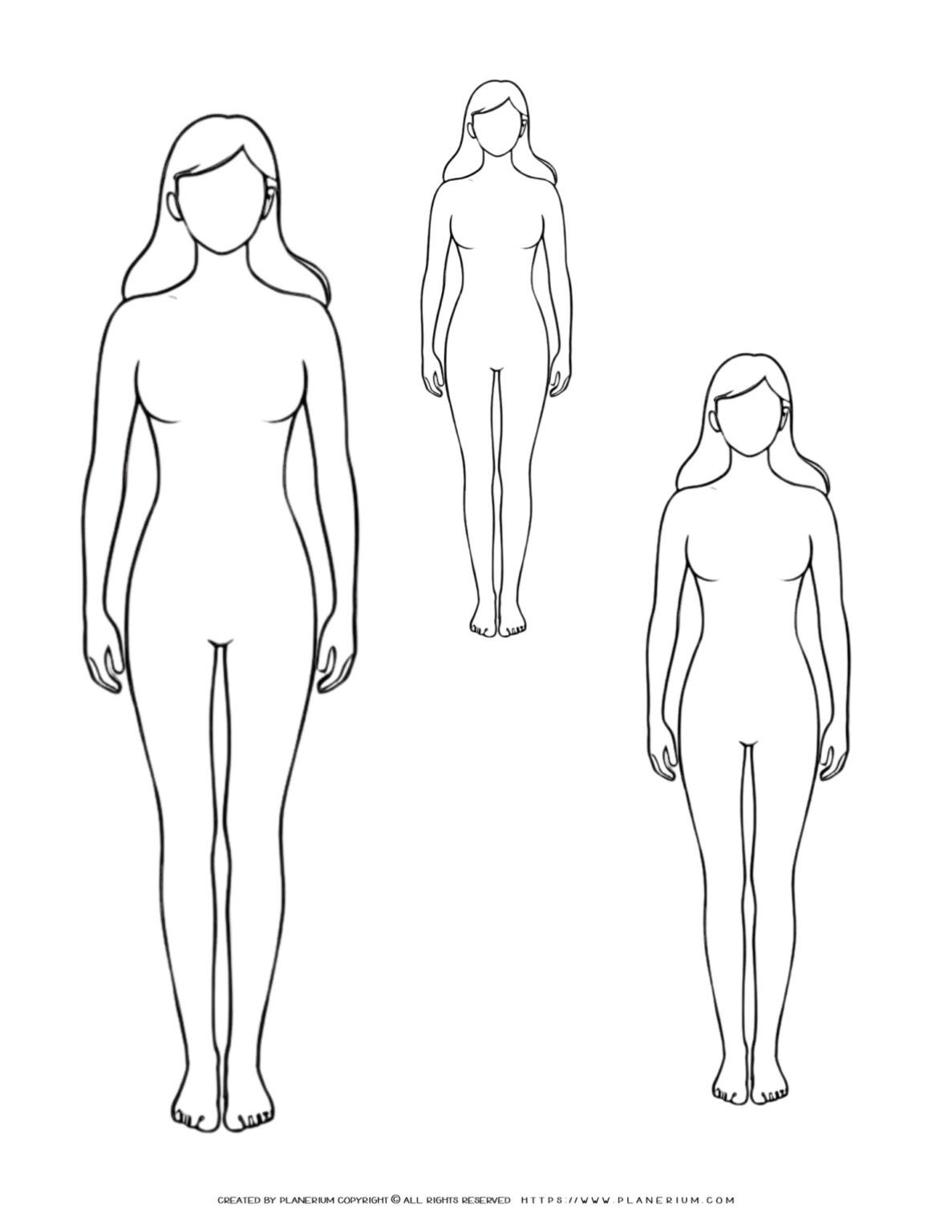 Engage Kids With Female Figure Outline Set For Learning Fun engage-kids-with-female-figure-outline-set-for-learning-fun