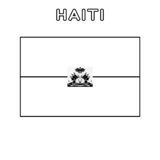 Haiti flag coloring page for kids to learn about national
symbols and colors. Perfect for educational activities and cultural
awareness.