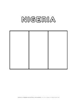 Nigeria flag coloring page for kids to learn about Nigerian
culture and colors. Perfect for educational activities and patriotic
celebrations.