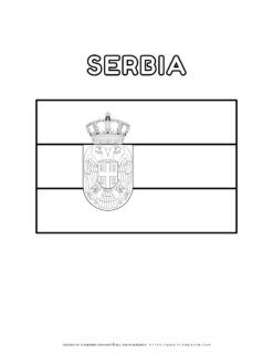 Serbia flag coloring page for kids to learn about national
symbols and colors. Perfect for educational activities and patriotic crafts.