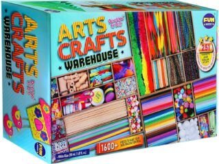 3 Layer Jumbo Arts and Crafts Supply Chest: Essential for Classrooms, Enhancing Creative Learning with Organized Art Supplies and Easy Access Storage