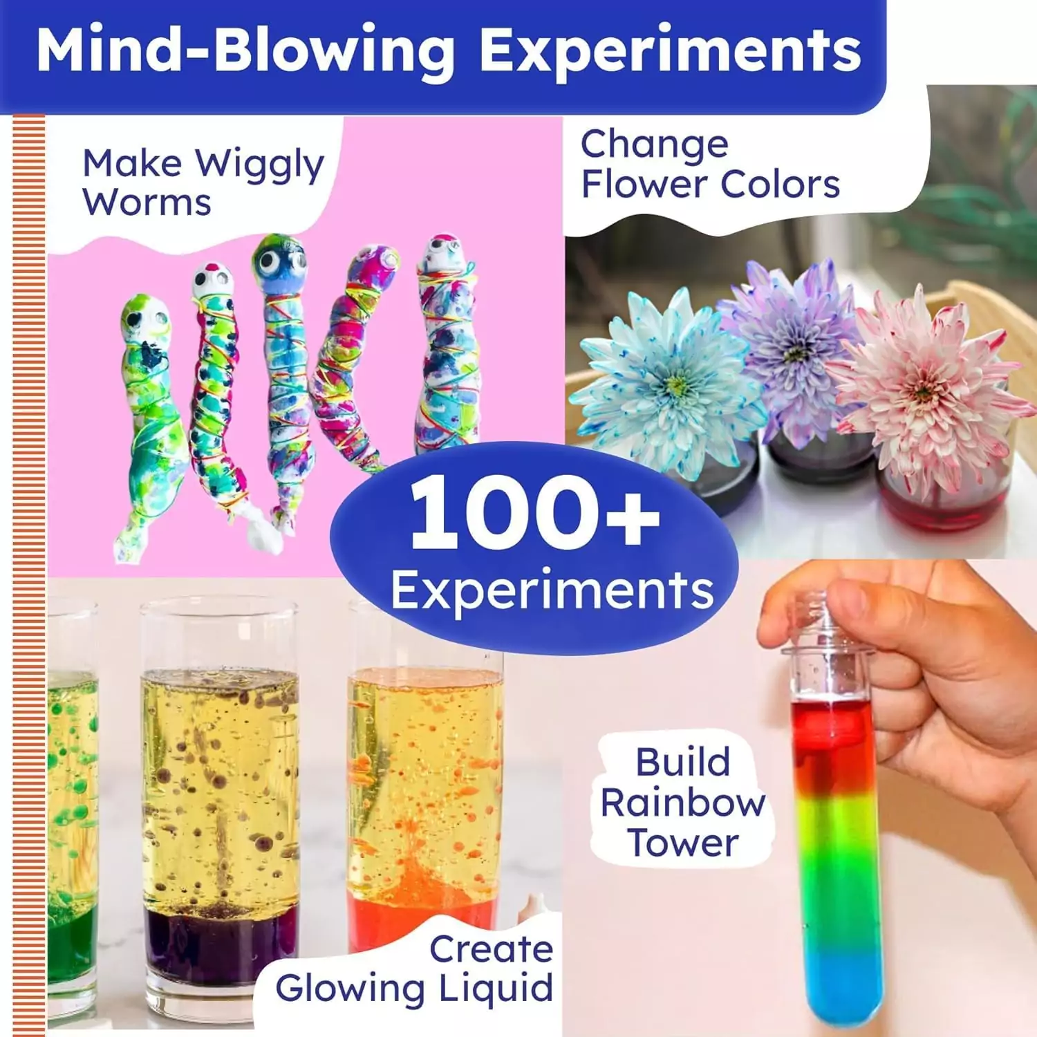 Butterfly EduFields 100+ Science Experiments Kit (Ages 4-8)