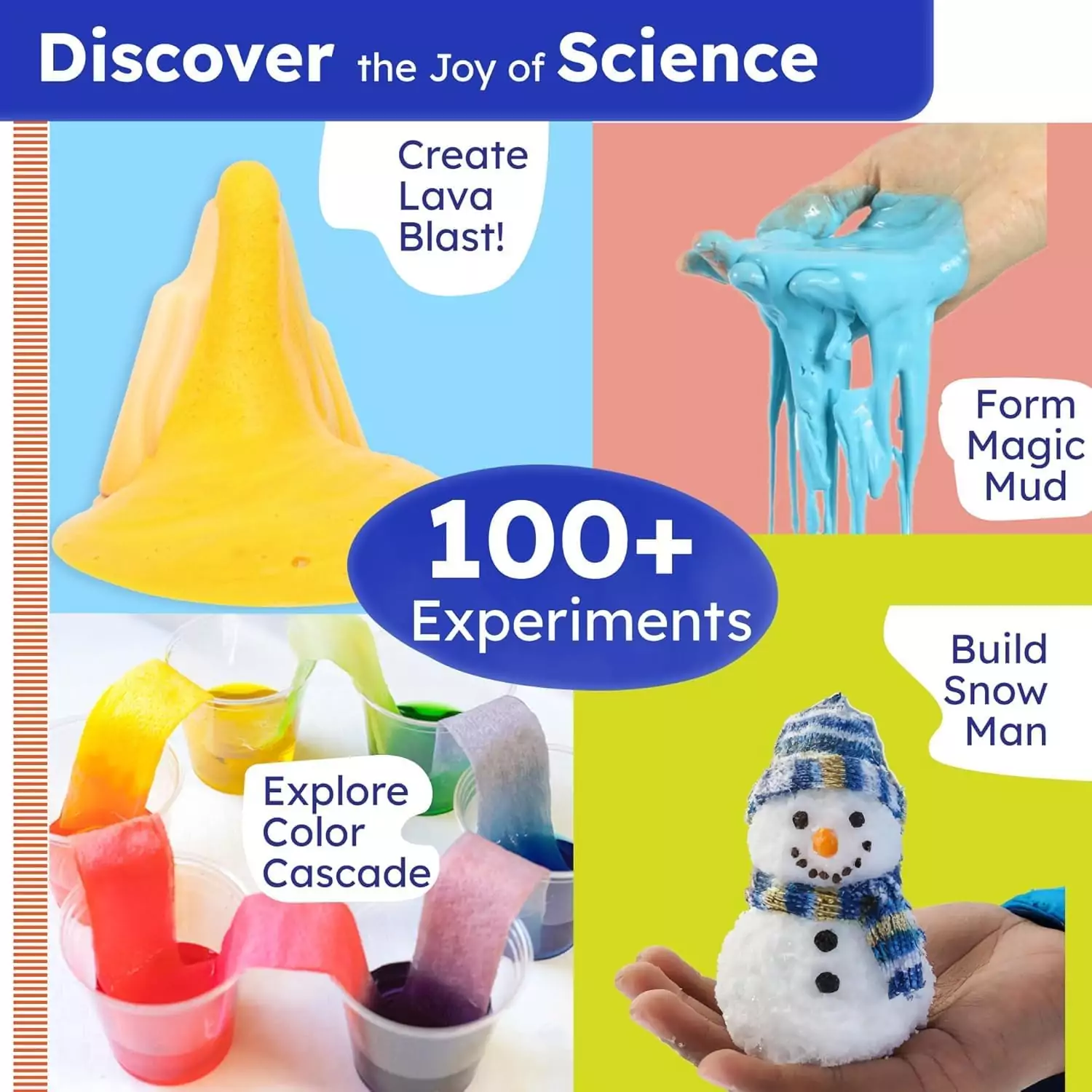 Butterfly EduFields 100+ Science Experiments Kit (Ages 4-8)