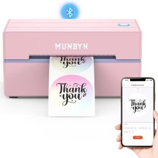 Munbyn 130b Bluetooth Thermal Label Maker 4x6 is ideal for educators seeking efficient classroom organization and label printing solutions.
