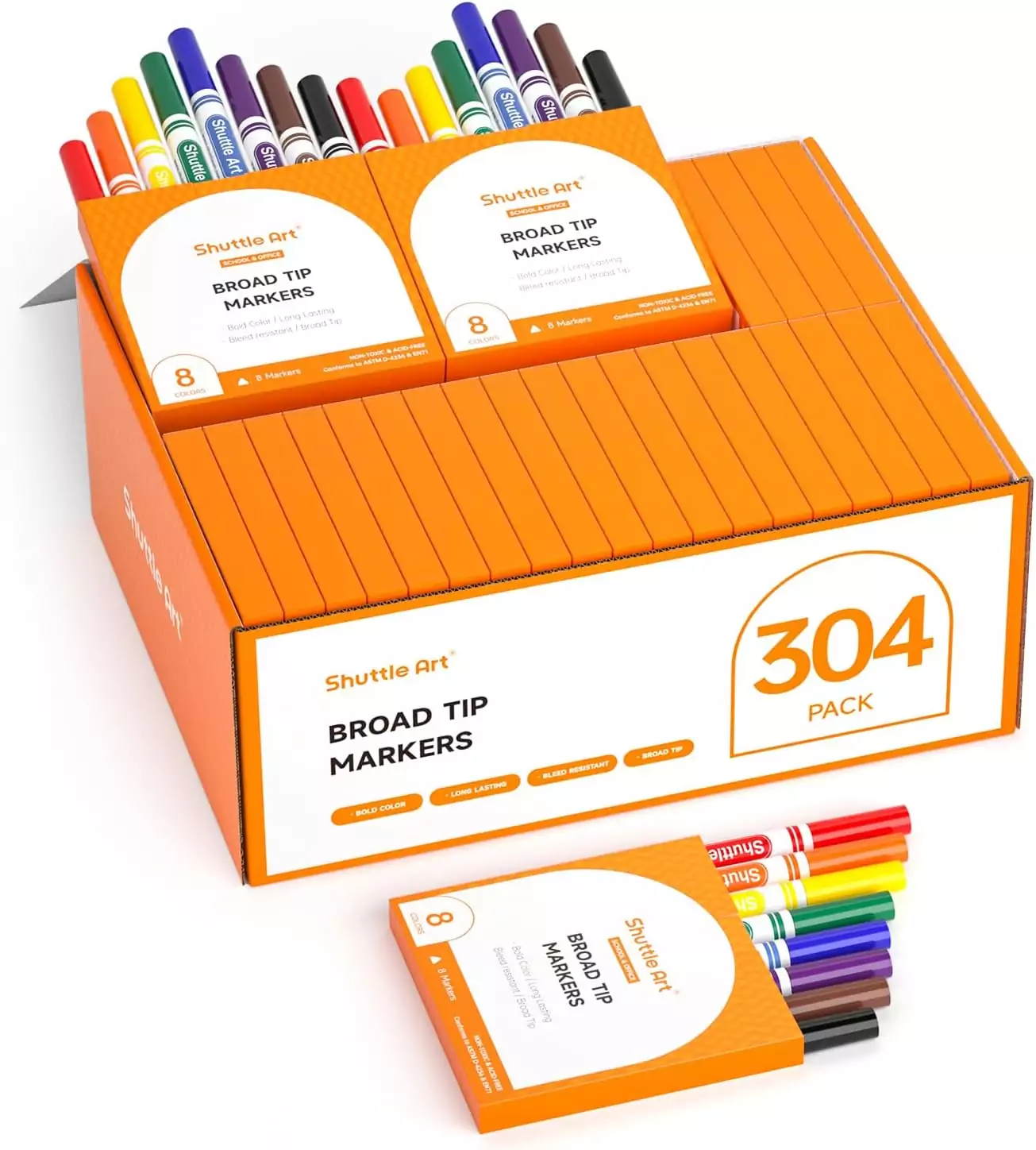 Shutterbox Markers Boost Creativity with Shuttle Art Washable Markers