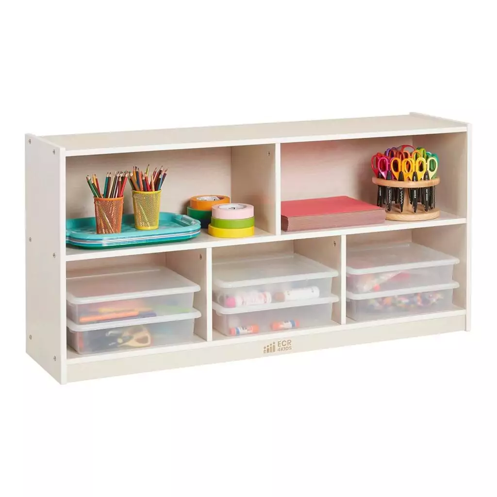 Organize Learning with ECR4Kids 5-Compartment Cabinet