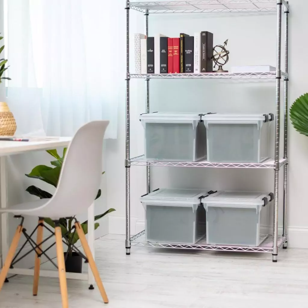 Weatherproof Folder Storage Box Organize Files Easily with IRIS USA File Box WeatherPro