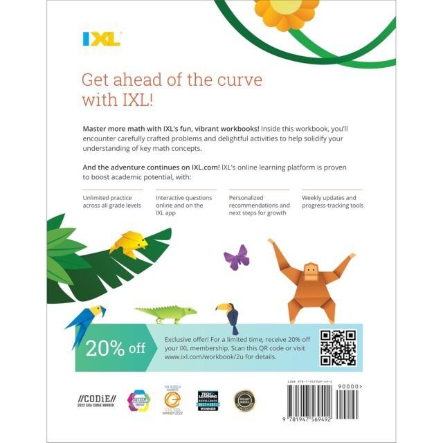 IXL 2nd Grade Math Workbook: Interactive Addition and
Subtraction Activities for Engaging and Enjoyable Learning Experience