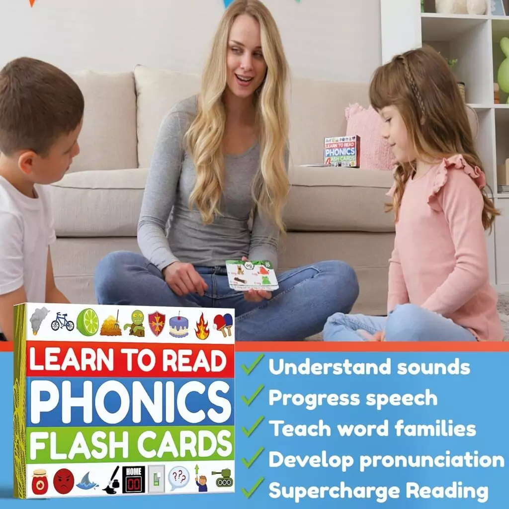 Boost Reading Skills with Engaging Phonics Flash Cards