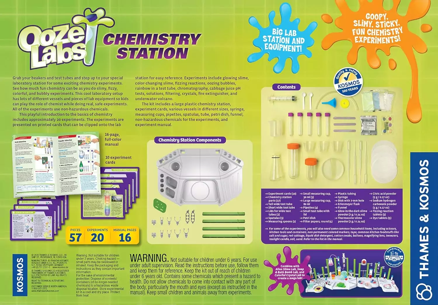 Explore Chemistry with Thames & Kosmos Ooze Labs Kit