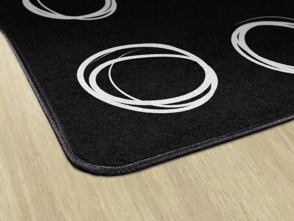 Modern Kids Rug for Classrooms and Playrooms - Safe and Fun