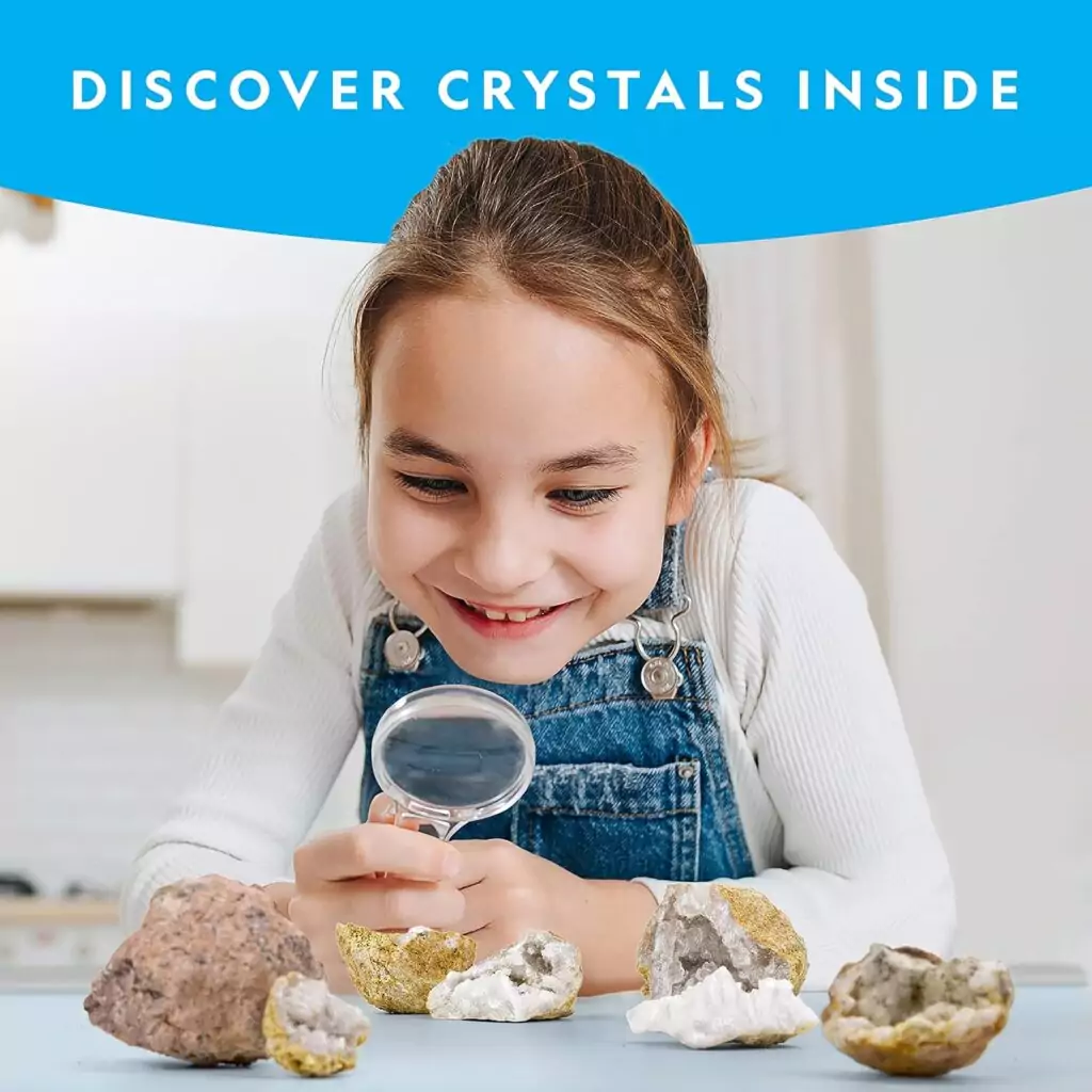 Explore Geology with National Geographic Geode Kit for Kids