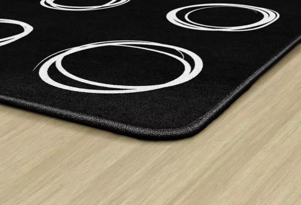 Modern Kids Rug for Classrooms and Playrooms - Safe and Fun