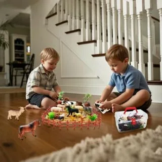 Farm Animal Playset: Ignite Kids' Imagination & Learning