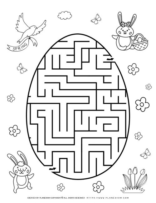 Easter Maze | Planerium