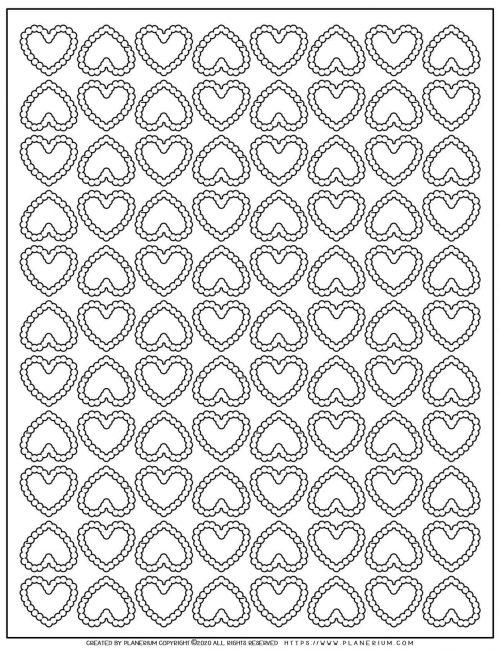 Heart Pattern | Planerium