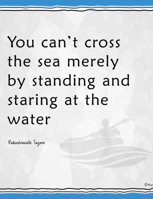Inspirational Quotes - Staring At The Water | Planerium