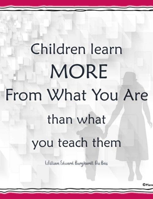 Parenting Quotes - What Children Learn From You | Planerium