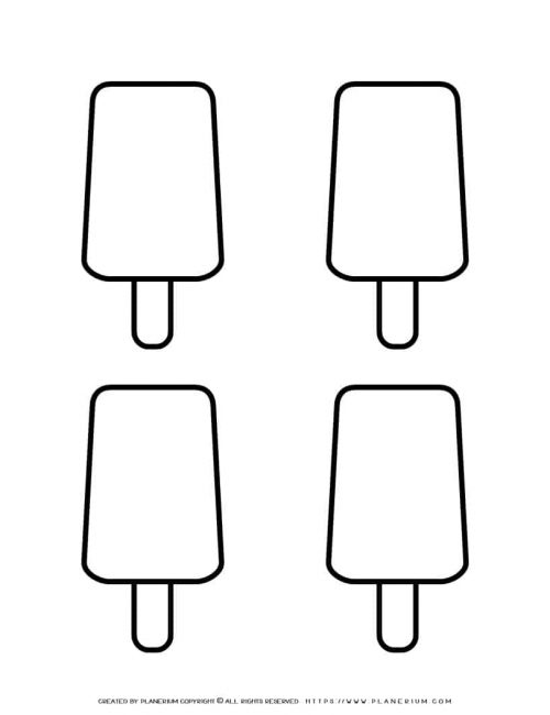 Popsicle Template: Make Fun Summer Crafts with Your Kids Popsicle Template: Make Fun Summer Crafts with Your Kids