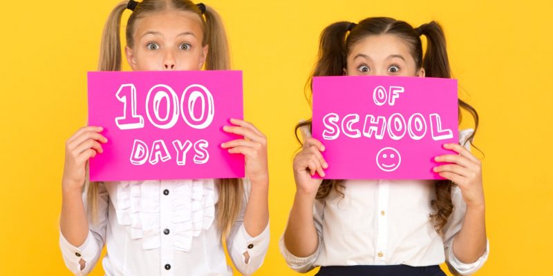 100 Days of School – Coloring Pages and Worksheets