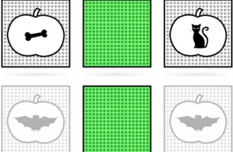 Halloween online Matching pairs Memory Games